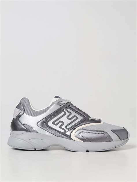 fendi grey sneakers